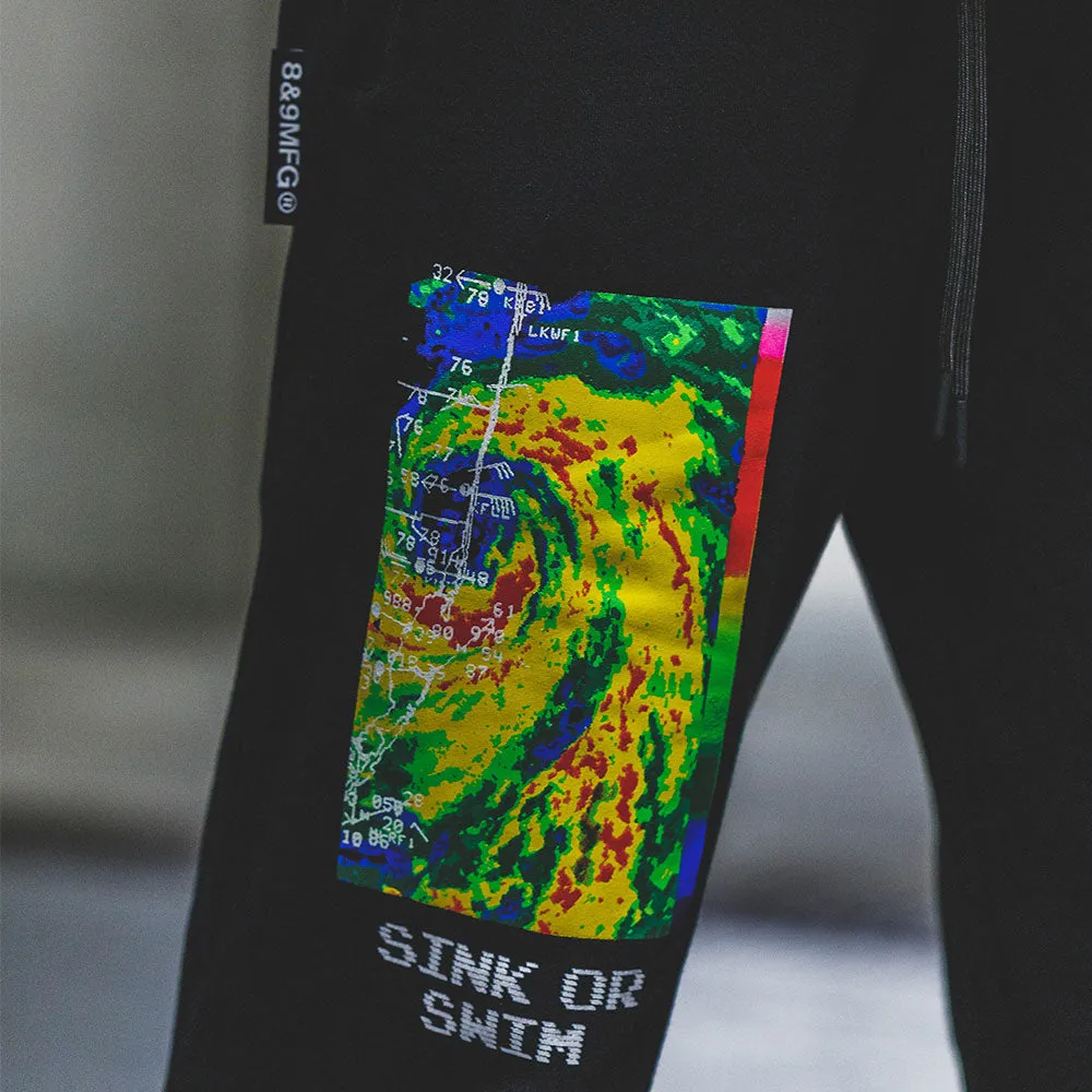 Weatherman Sweatpants Black