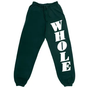 WHOLE sweatpants (green)