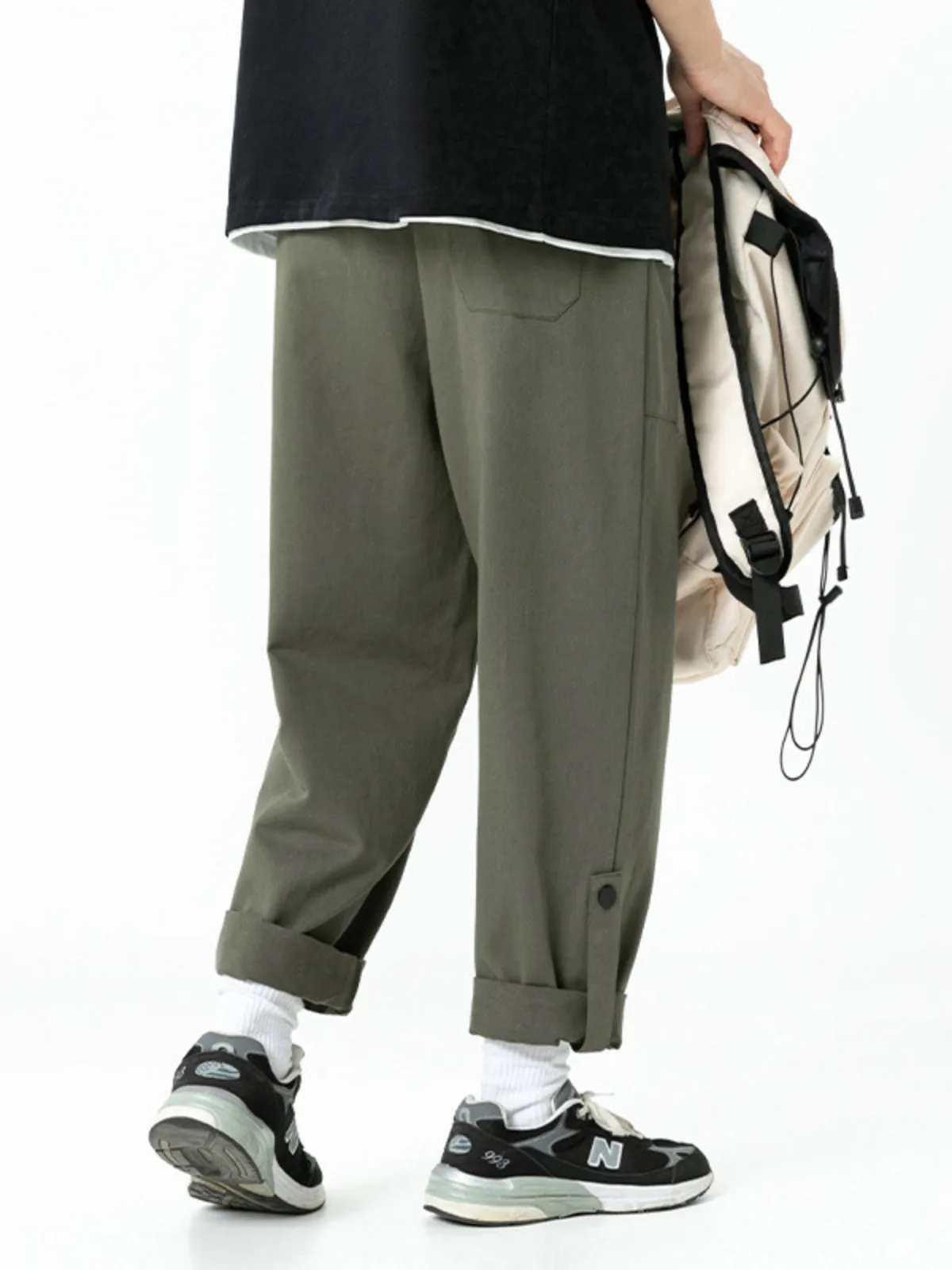 WLS Retro Japanese Straight-Leg Sweatpants