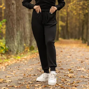 Women's 250 Merino Sweatpants Black