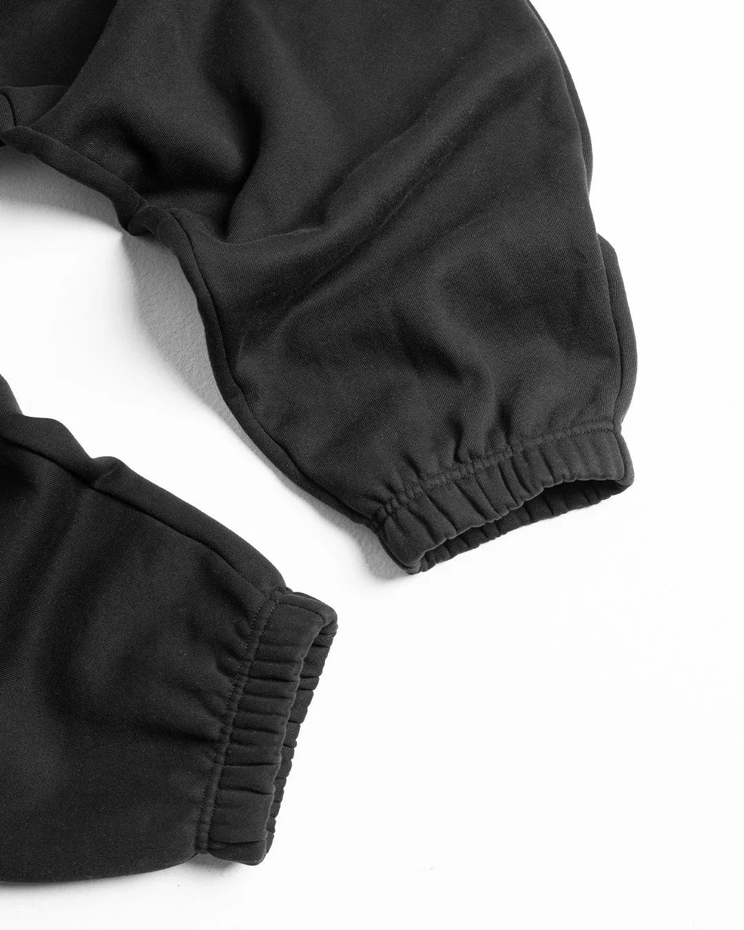 WOMENS OVERSIZED SWEATPANTS - BLACK